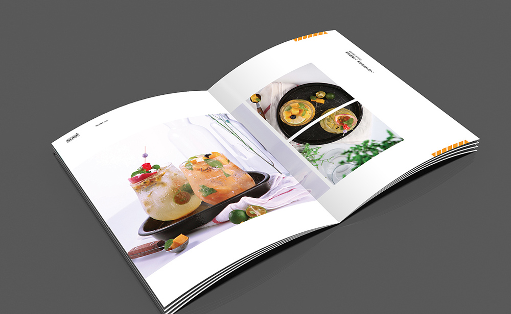 茶果乐产品画册设计,产品画册设计公司