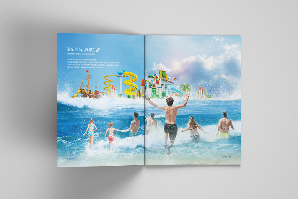 一本高质量的水上乐园画册是如何获取大众的关注？