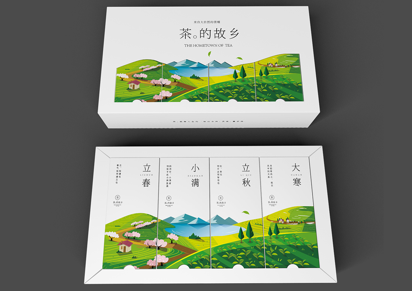 茶的故乡茶叶包装设计-绿茶包装设计