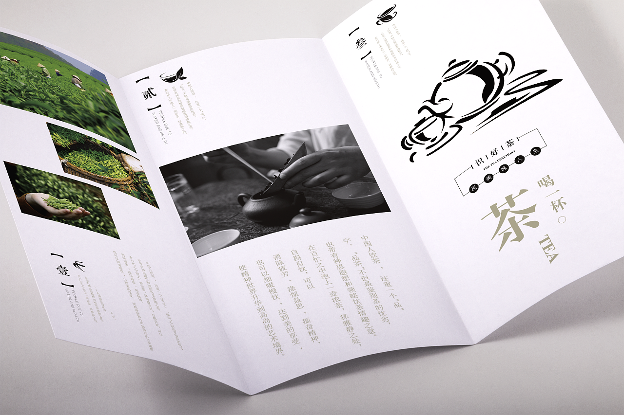 茶类宣传折页设计,茶类宣传折页设计公司