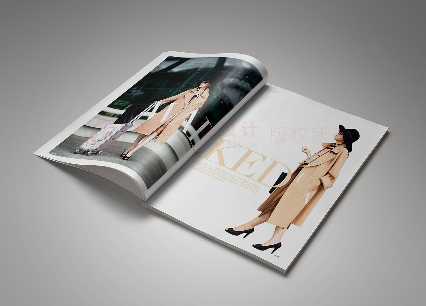 广州UA服装品牌画册设计,服装画册设计公司