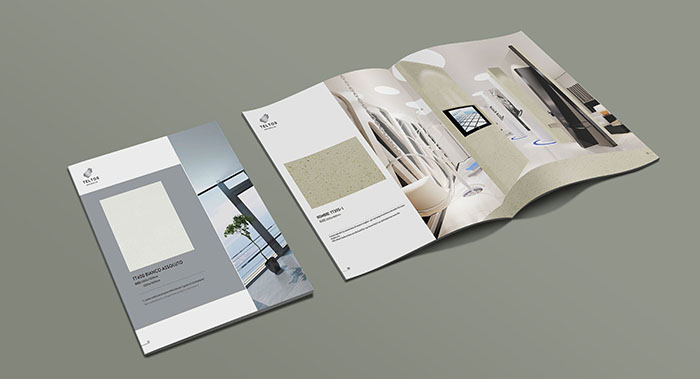 泰尔图斯大理石产品画册设计-大理石画册设计公司