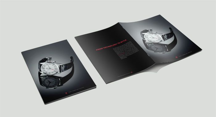 广州TUDOR手表画册设计-手表产品画册设计公司