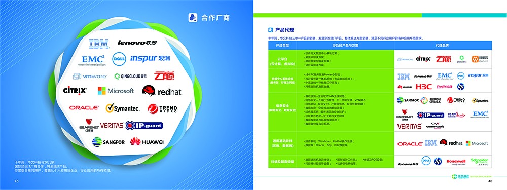 广州华文科技画册设计-广州科技公司画册设计-广州it服务画册设计公司