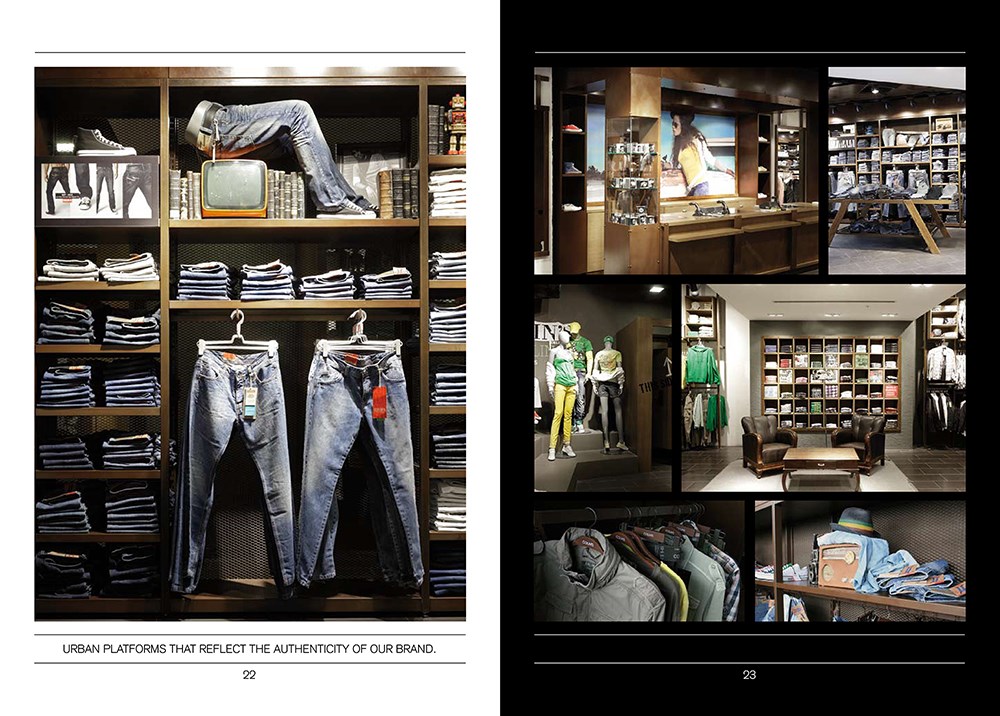 广州牛仔裤画册设计-广州服装行业画册设计公司