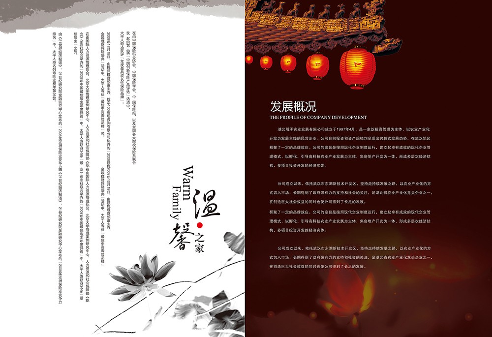 中国韵味画册设计,古风画册设计
