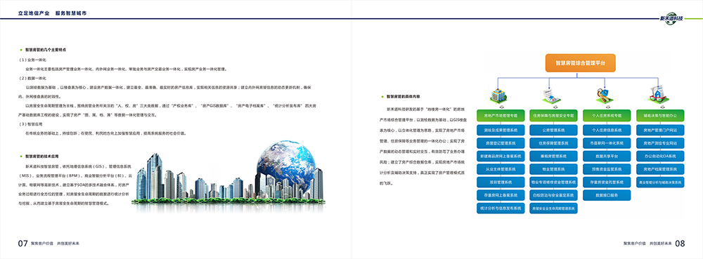 智慧城市科技画册设计,智慧城市服务画册设计