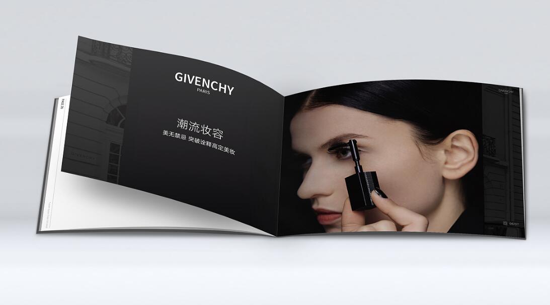 纪梵希化妆品行业画册设计案例欣赏