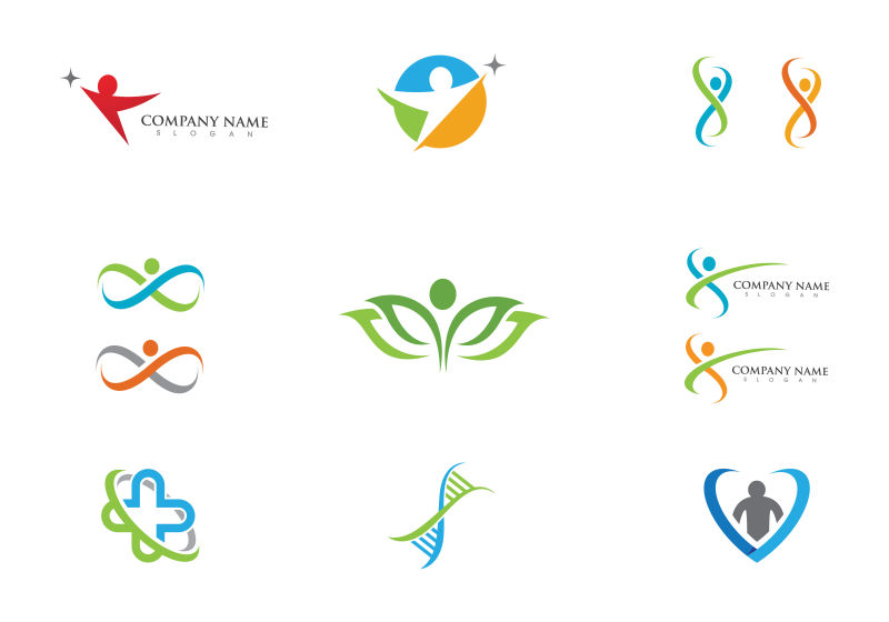 健康logo设计