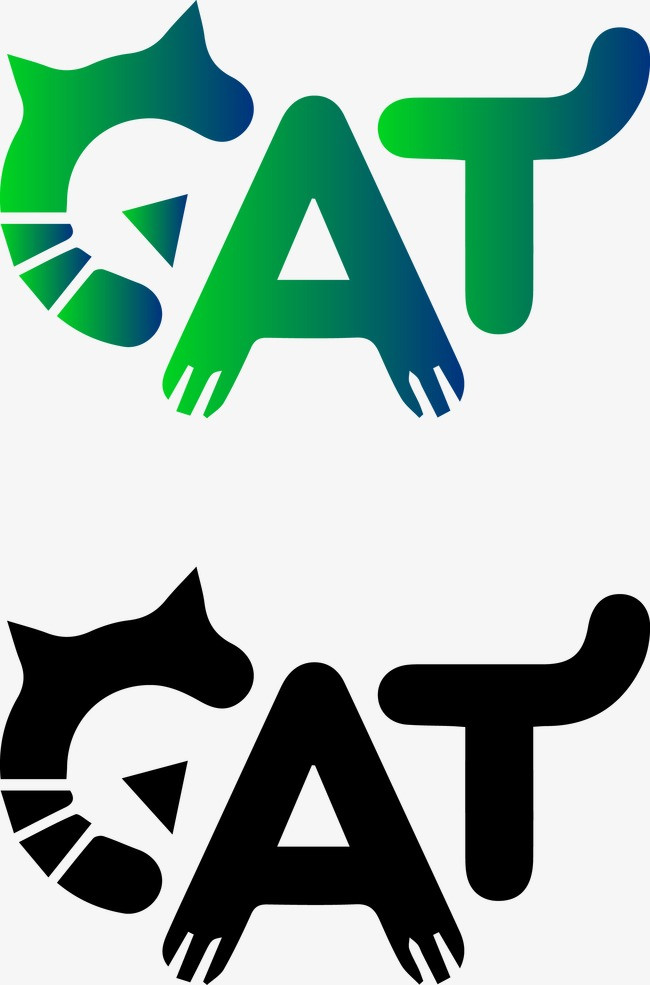 猫logo设计