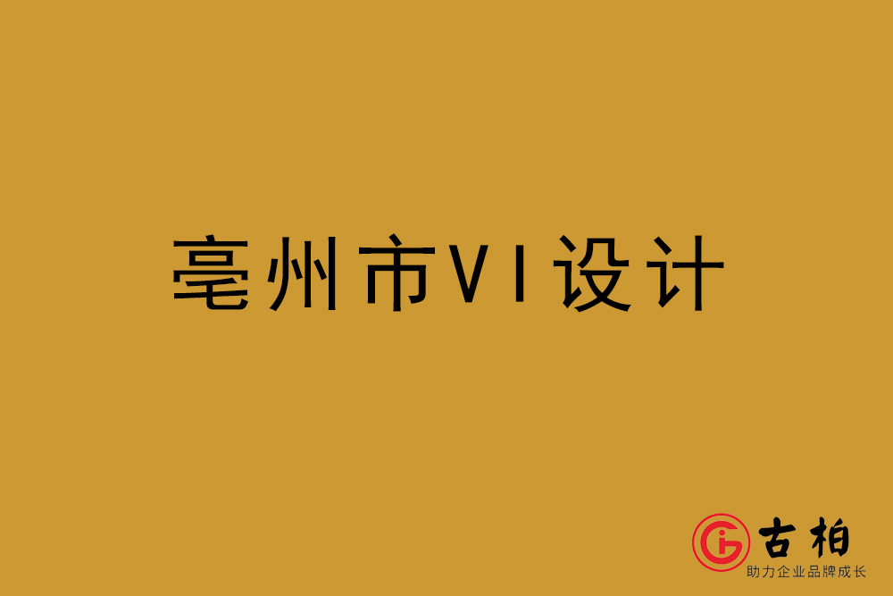 亳州市标志VI设计-亳州VI设计公司