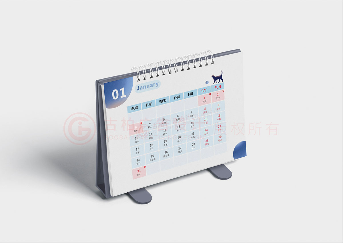 2022年企业台历设计,2022年企业台历设计案例欣赏