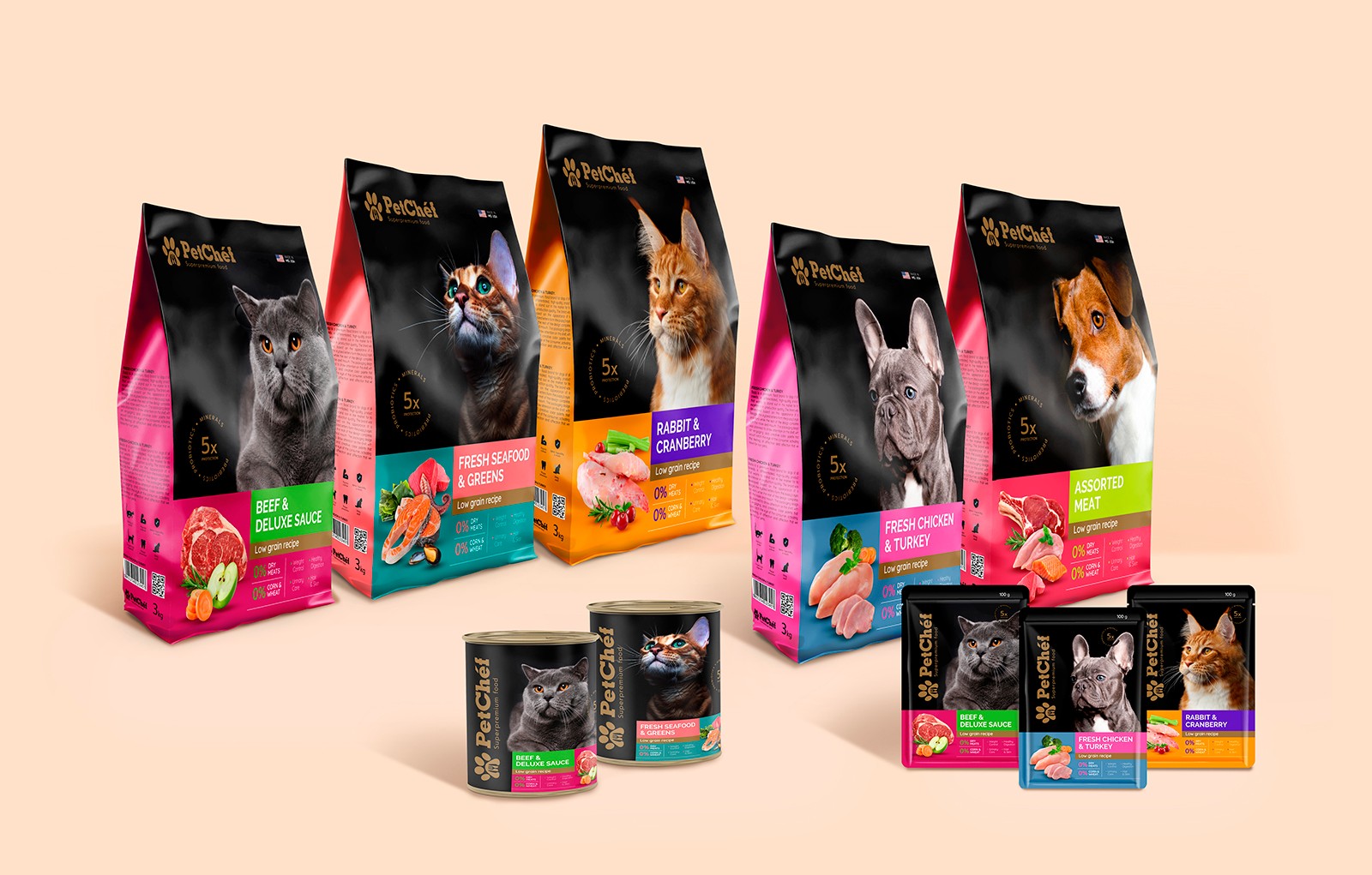 宠物用品包装设计,猫粮包装设计,宠物零食包装设计公司