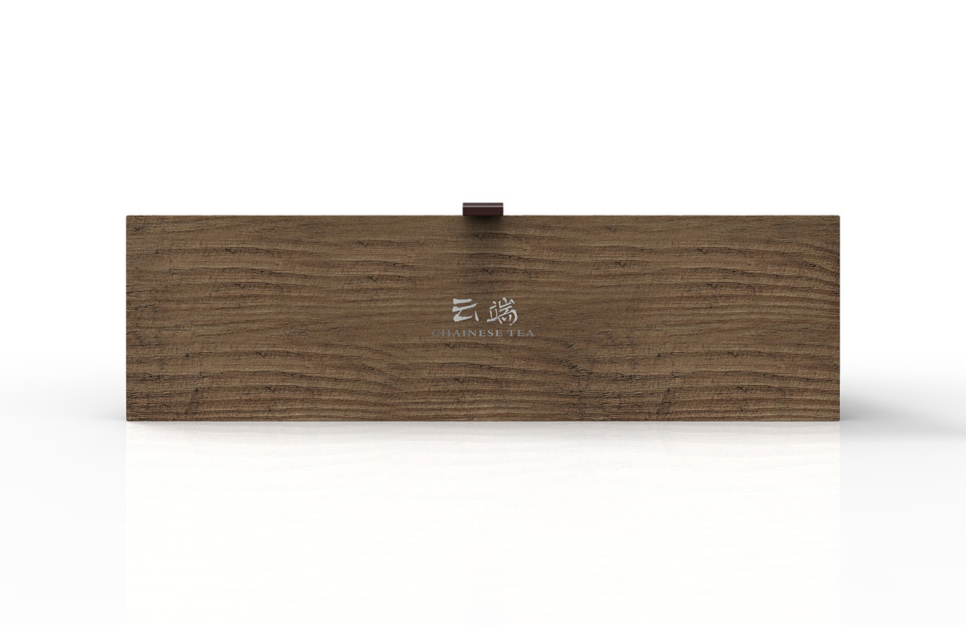 云端高级茶叶盒包装设计-木质茶叶盒包装设计