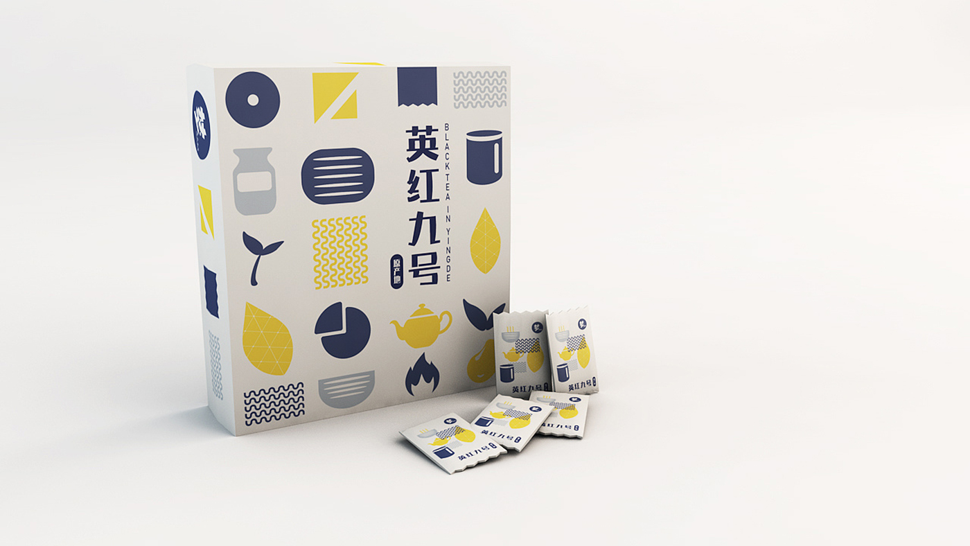 英红九号茶叶包装设计-广东红茶品牌提升包装设计