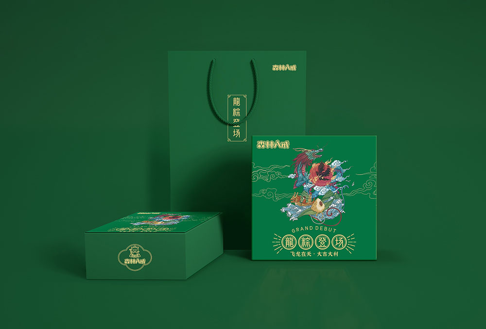 粽子食品包装设计案例欣赏,粽子食品包装设计公司