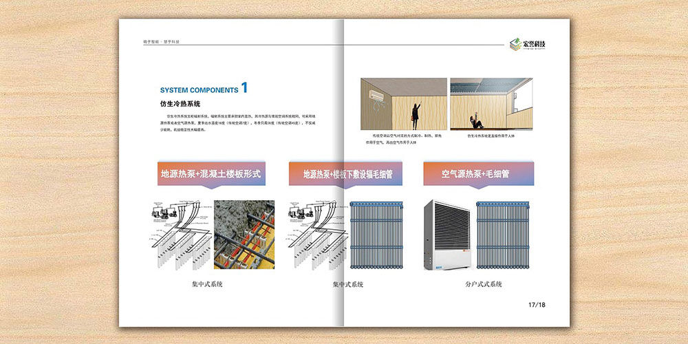 科技空调产品画册设计,科技空调产品画册设计公司