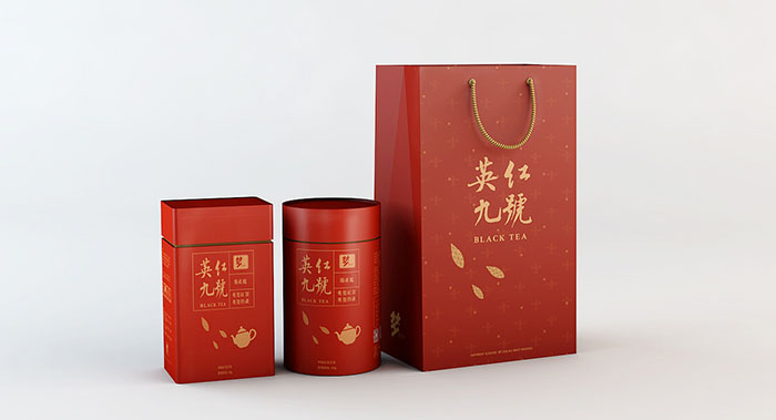 英红九号茶叶包装设计-广东红茶品牌提升包装设计