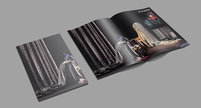 广州三泰窗帘画册设计-广州服装行业画册设计公司