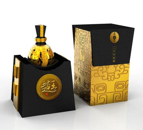 不同的酒有不同的包装设计方法